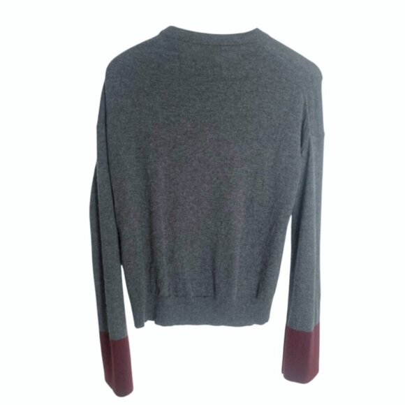 Theory Slouchy Crew Wool Blend Charmant Sweater Small - Picture 4 of 5